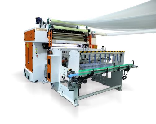 Qualität  V FOLD Hand Towel & Professional V FOLD Facial Tissue Production Line for Tissue Industries with automatic transfer unit Fabrik