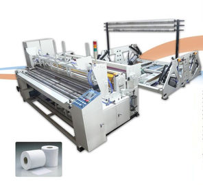 SIEMENS PLC Toilet Paper Production Line , Toilet Paper Rewinding Machine 250m/ Min High Speed
