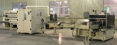 Plastic Film Packing Facial Tissue Production Line Semi Automatic High Speed