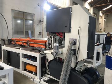 Small Toilet Paper Roll Automatic Saw Cutting Machine For Whole Line