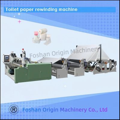 High efficiency fully Automatic Toilet Roll Rewinding Machine Production LINE with good price