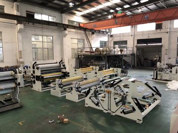 JRT / Kitchen Towel / Toilet Tissue Paper Production Line Siemens PLC With Embossing And Glue Lamination System