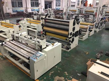 JRT / Kitchen Towel / Toilet Tissue Paper Production Line Siemens PLC With Embossing And Glue Lamination System
