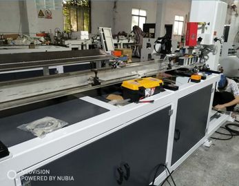 Small Toilet Paper Roll Automatic Saw Cutting Machine For Whole Line