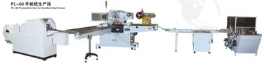 Single Tissue Paper Production Line 650pcs / Min Automatic Counting