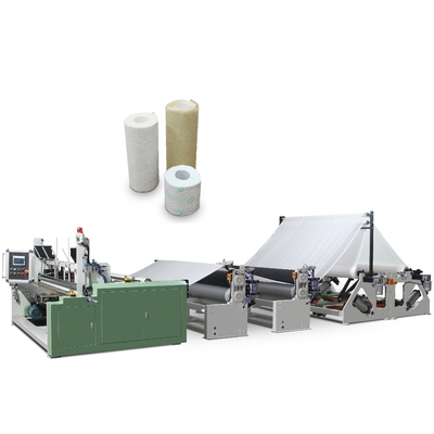 Automatische Toilettenpapier-Produktionslinie Zurückwicklung und Perforation