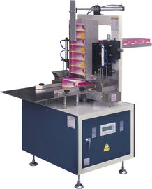 Halb automatische Ausrüstung 220v 50Hz des Kasten-Verpackungsmaschine-Abschminktuch-Kasten-abgehobenen Betrages