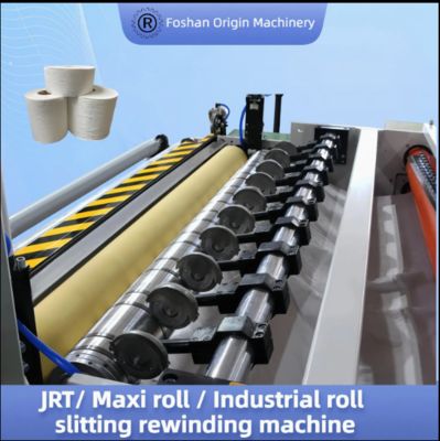 JRT-Industrielle Rollenrückwickellinie mit On-Line-Schneidmaschinen für weiche und absorbierende Gewebeprodukte