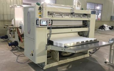 V gefaltetes Maschine des Gewebe-4-11KW faltendes Hochgeschwindigkeits-PLC-Kontrollsystem