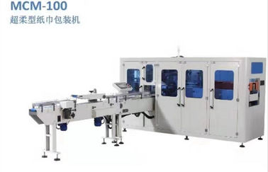 Weiche Sätze der Abschminktuch-dünne Verpackungsmaschine-hohen Geschwindigkeit 70-80/Minute