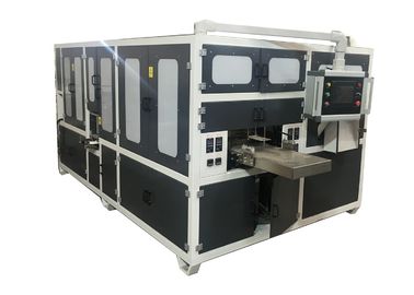 Weiches Bündel-Gesichtsverpackungsmaschine PLC- und Servobewegungsfahrgeschwindigkeit justierbar