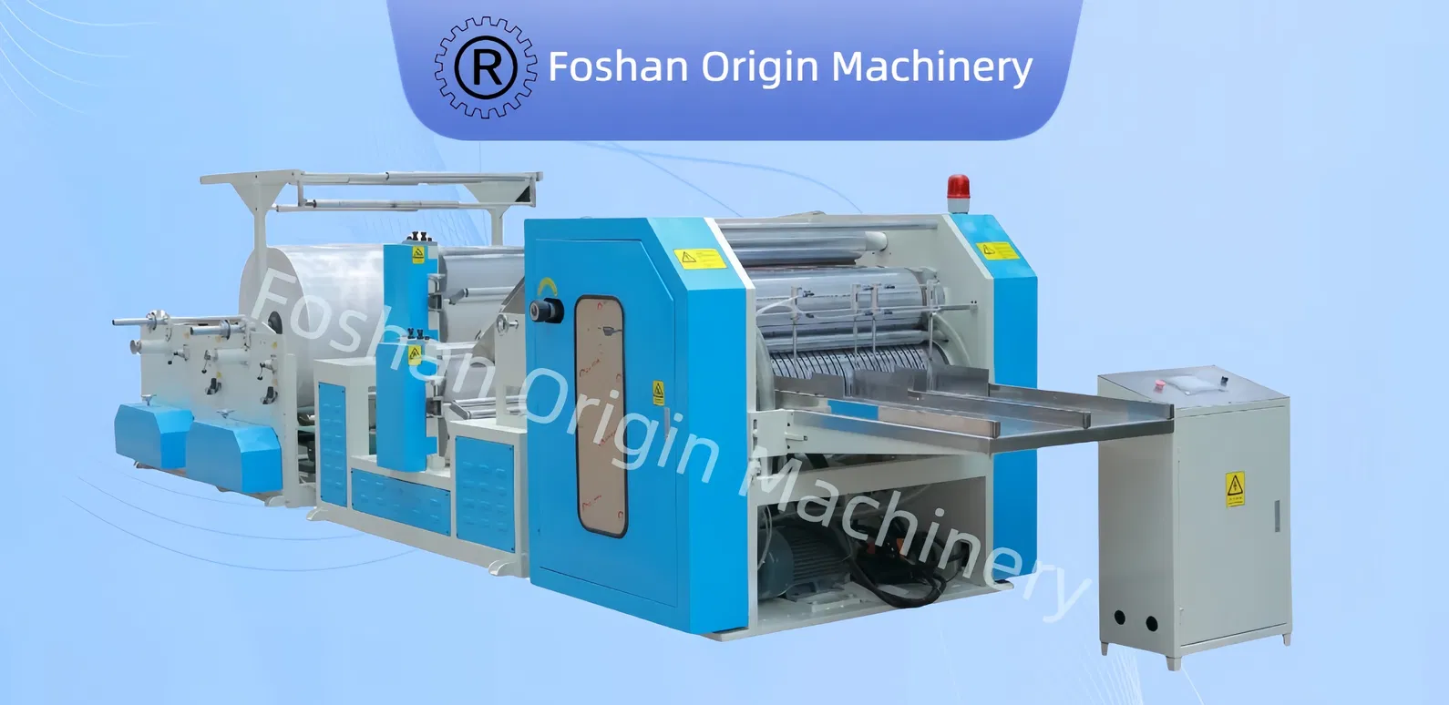 Hochleistungs-Serviettenmaschine für die Tissue-Industrie 1/8-Falzung 0