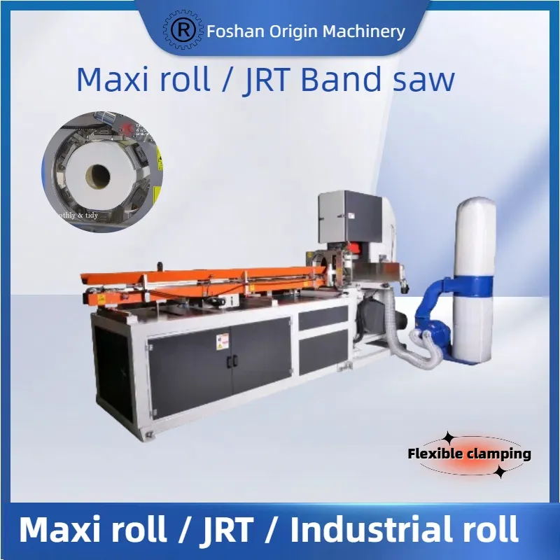 Toilettenrolle Küchentücher Maxi-Rolle Mehrfachrolle-Gewebe-Produktionslinie Maschine Umwicklung Schneiden Verpacken 1