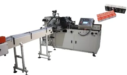 Hochgeschwindigkeits-Bündelverpackungsmaschine für automatisches Taschentuchverpacken, einfache Verbindung, Touchscreen-Parametereinstellung 5